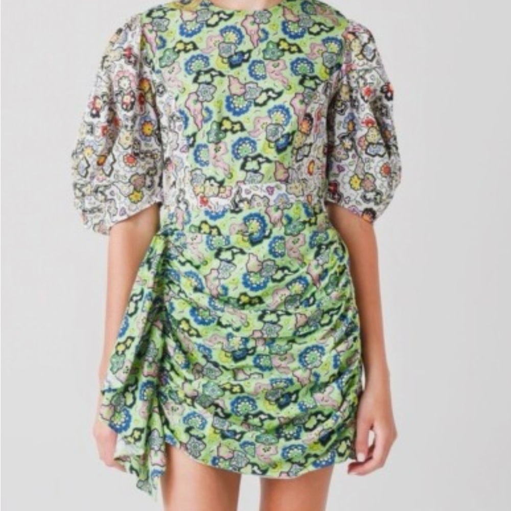Rhode Pia Dress Green